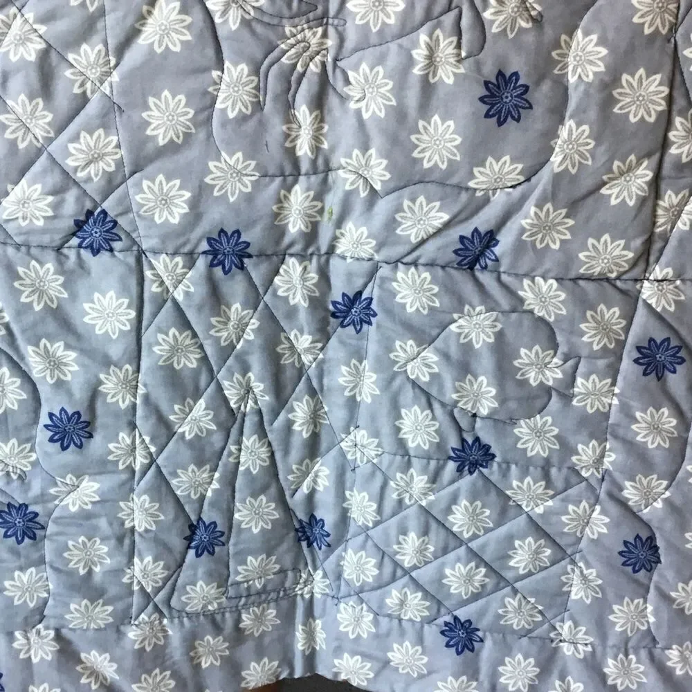 NWT. Hand Crafted Nautical Lap Quilt